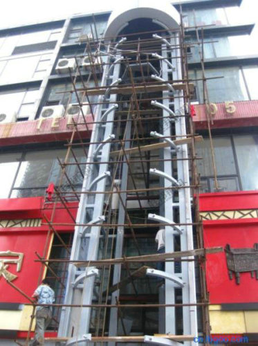 Steel Structure Lift Shaft
