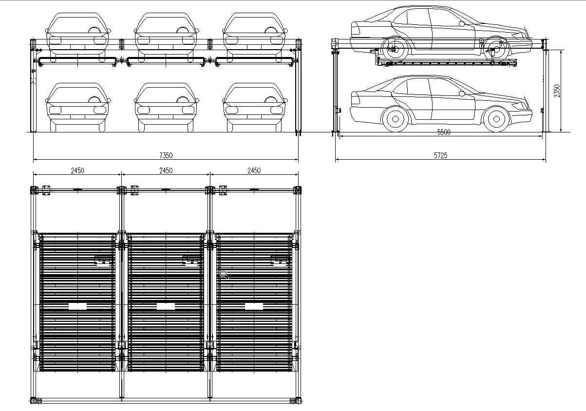 Car parking lift