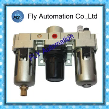 0.05- 0.85mpa Smc Modular Air Filter Regulator Lubricator Ac3000-02 