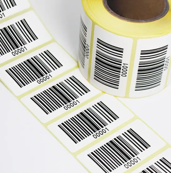Thermal Barcode Sticker Roll 58x40mm