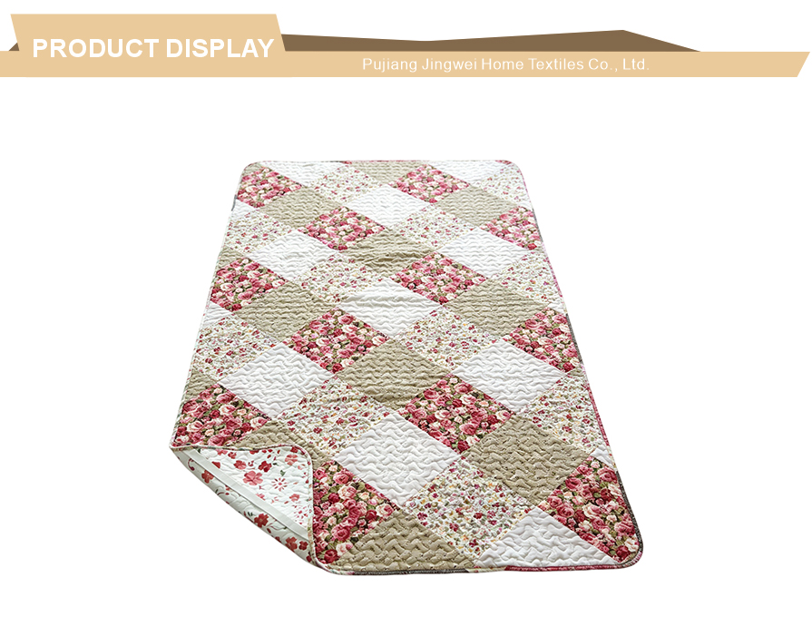 Country style reversible sofa pad
