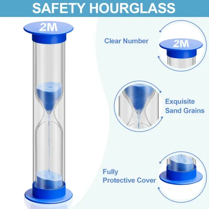Hot Selling Space Theme Liquid Hourglass Timer: Creative Astronaut and Sand Timer Toy