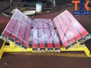 Customized conveyors impact bar impact bed