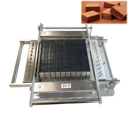 Fudge and Chocolate Block Cutter - Manual Square Candy Cake Cutter