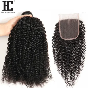 China Suppliers Best Selling Products Natural Color Brazilian Hairs Kinky Curly Human Hair Weave 3 Bundles With Closure