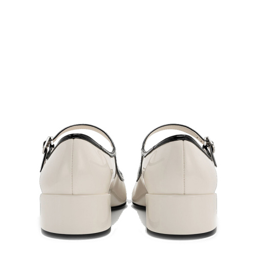 Elegant Women's Leather Mary Jane Low Heel Shoes