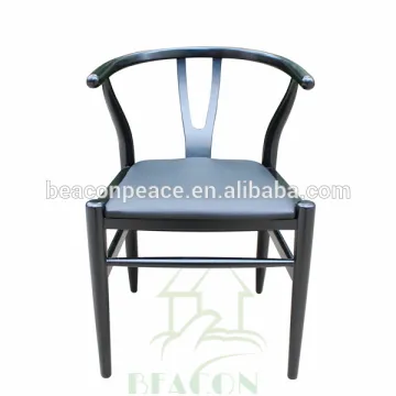 Black Y Chair Solid Wood Chair