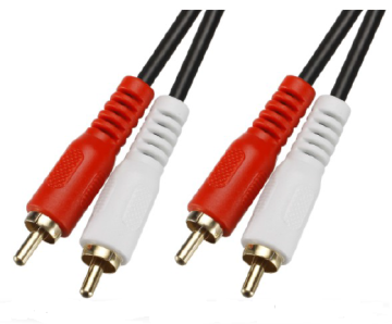 2RCA male to 2RCA male High Quality RCA Cable