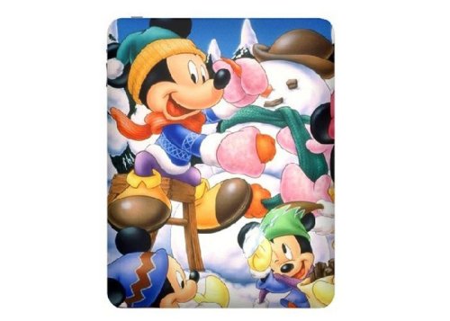 Custom Non - Corrosiveness Mickey Mouse Design Ipad 2 Silicone Cases Cover