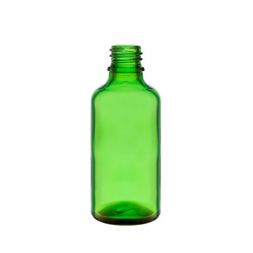 Green Glass Dropper Bottle