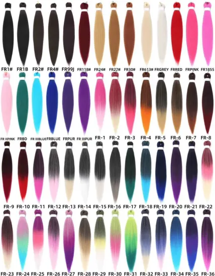 Pre-Stretched Hair Easy Braiding Hair EZ Braid for Braiding Hair for Beauty