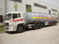 Tri Axle 30Ton Fuel รถกึ่งพ่วงบรรทุกน้ำมัน / น้ำ