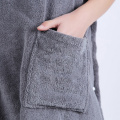 quick-dry cotton beach swim changing hooded poncho towel