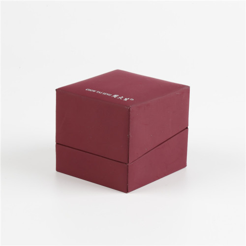Flip Type Small Cardboard Jewelry Gift Box