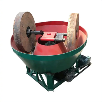 China Professional 1-3TPH Hard Rock Processing Wet Pan Mill à vendre