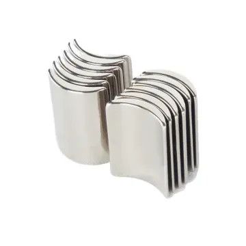 Custom N52 Arc Shaped Rare Earth Magnet