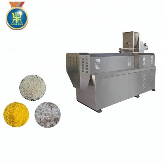 artificial rice cracker making machine
