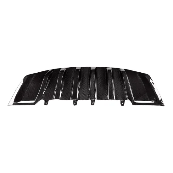 Carbon Fiber Front Bumper Lip Add-On Style 2014-2017 for Cayenne 958