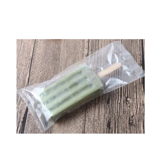 Biodegradable Plastic Ice Cream Bar Wrappers and Popsicle Packaging