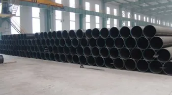 Longitudinal submerged arc welded steel pipe