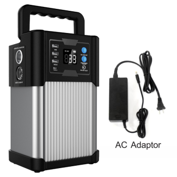 300W-1000W Solar Power Generator with Wireless Charging, LED Light, and Portable Design