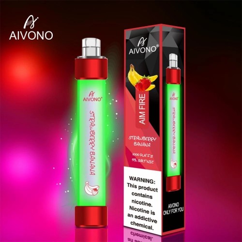 LED Disposable Vape AIVONO AIM Fire 1000 Puffs