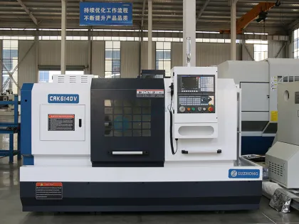 Mini CNC Metal Lathe Machine CK6140V Fanuc Small CNC Lathe Machine