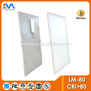 DLC UL 2x4 white frame dimmable led light panel 100lm/w