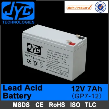 China supplier recharge sealed lead acid 12v 7ah battery