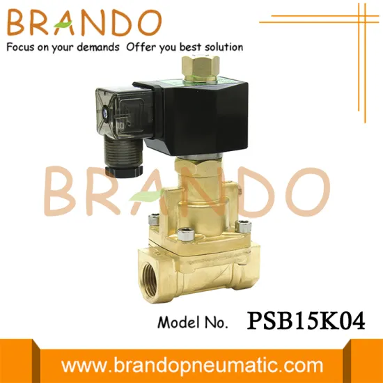 1/2'' Normally Open Brass Steam Solenoid Valve 16 bar