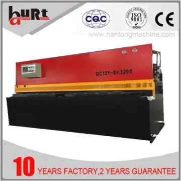8mm hydraulic swing beam shearing machine