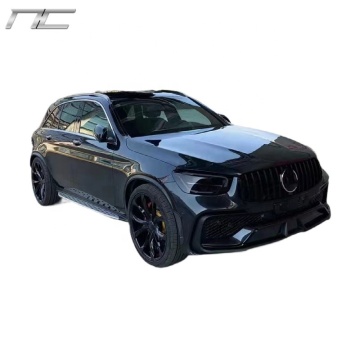 WALD-stil bakre stötfångare bodykit för Mercedes-Benz GLC200/260/300/43/63 AMG 2020-2022