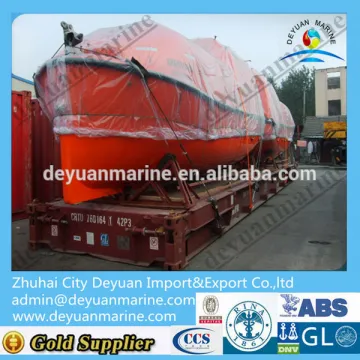 Marine Steel Hull Boat Sale SOLAS FRP Life boat lifeboat for sale