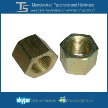 Copper Plated Steel Hex Connector Nut