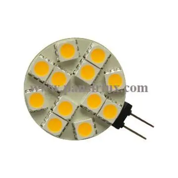 NEW High lumen 1.7W 12SMD 5050 G4 LED spots led spotlights gu10 spots