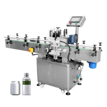 Etichettatura a singolo lato automatico completo per bottiglie rotonde e bottiglie di vino in vetro