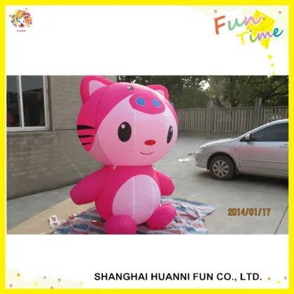 High quality kitty model advertising inflatables price