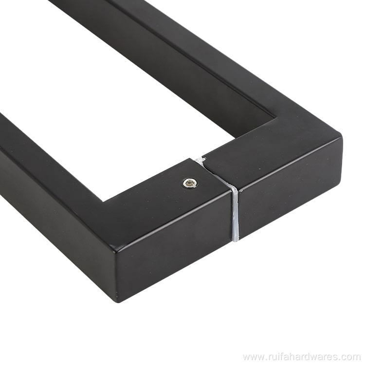 Black Glass Shower Door Pull Handles