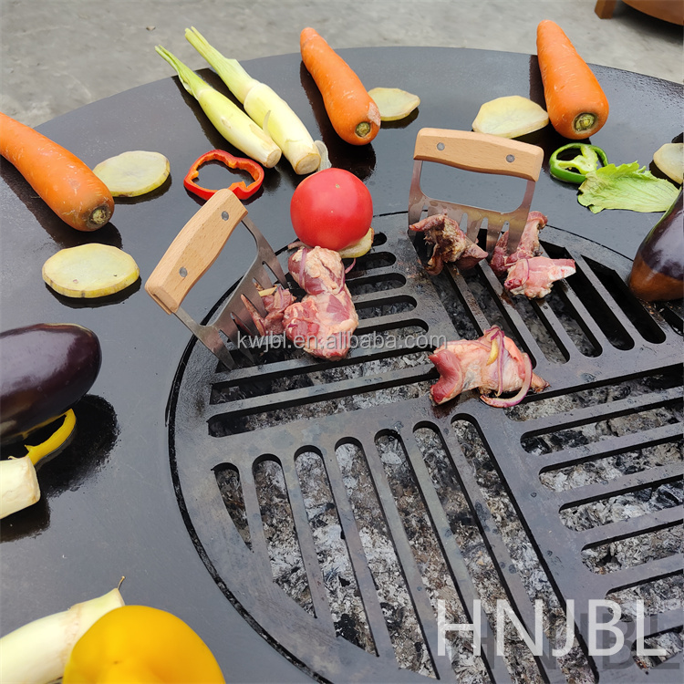 Corten Steel Brazier Firepit BBQ