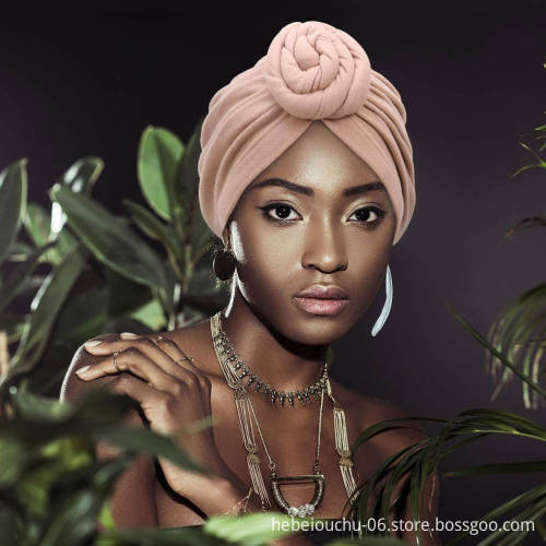 Wholesale Fashion Women's Cotton Print African Turban
