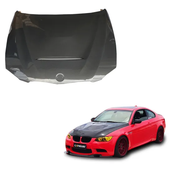 Langyu Carbon Fiber Engine Cover for BMW 3 Series E92 2009-2012 LCI GTS Style Hood