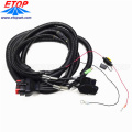 Arnés de cable automotriz con conector personalizado OEM / ODM