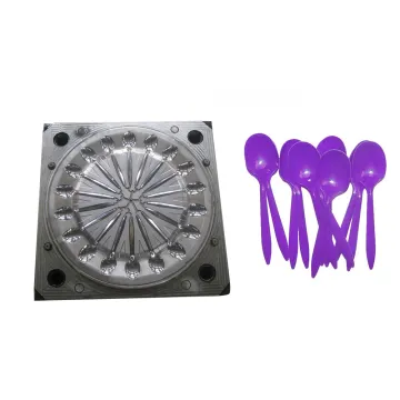 Wholesale OEM Disposable Plastic Fork and Soup Spoon Mold - New Design