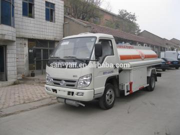 4x2 Euro 2 right hand driving 5000 liters fuel tanker truck