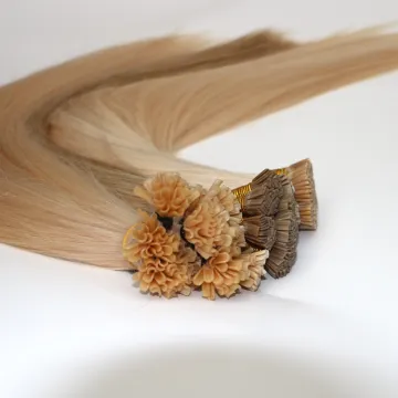 Nail tips hair extensions silver color 200 human hair extensions u tip 26" machine fusion for women