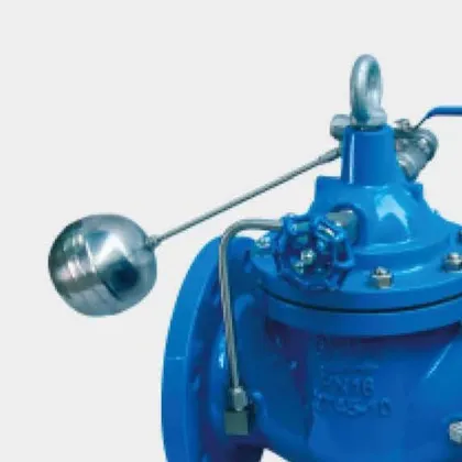 Remote controlled float valve