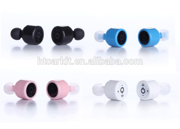 2016 Factory Wholesale Mini Invisible Fashionable Mini Bluetooth Earphone Wireless Stereo Bluetooth