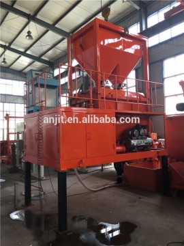 2016 schuimbeton mengmachine met cement zand flyash weeg silo's