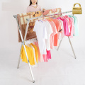 clothes rail and hangers