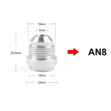 AN4 AN6 AN8 AN10 AN12 AN16 aluminum Fitting